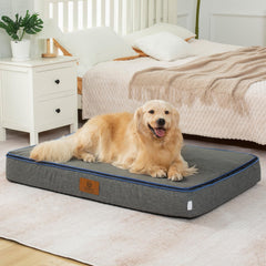 La cama LIORCE ortopédica XL, vista general para perros grandes.