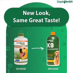 LiquidHealth K9, dispensador de dosis, facilita la administración y absorción rápida.