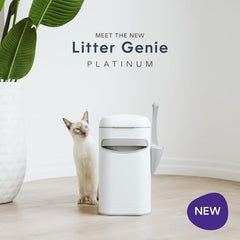 Litter Genie Platinum, control de olores con tecnología para menos olores.