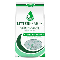 Litter Pearls Crystal Clear sin aroma, cristales de sílice para control de olores prolongado