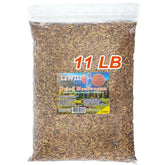 Gusanos secos LIWII, 11 libras, alta proteína para aves y mascotas.