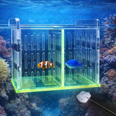 LIYAOLI caja de cría para acuario con gancho, instalación rápida.