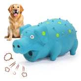 LLSPET cerdito ladrador frente: diseño colorido que atrae al perro para juego activo