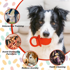 LLSPET chupete de látex aroma leche: juego atractivo para perros