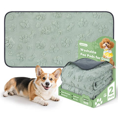 LOOBANI alfombrilla lavable para perros con diseño adorable que protege la piel y superficies.