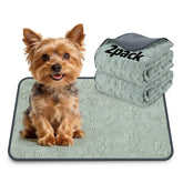 LOOBANI almohadillas lavables para perros, paquete de 2, absorbentes y prácticos