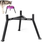 LOOBANI plato elevado para perros grandes con ajuste de altura 8,2–11 pulgadas para boles grandes.