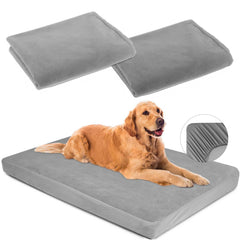 Funda LotuFlor impermeable para cama de perro, paquete de dos piezas 42x28.