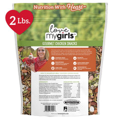 Love My Girls Snacks: mezcla calabaza y gusanos, interior, beneficios proteicos