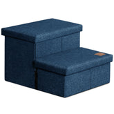 Love's cabin escalones para perros plegables con almacenamiento, ideal para camas altas