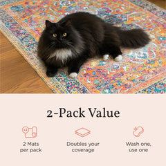 Lovewag alfombrilla con diseño bohemio que decora el hogar con estilo.