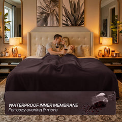 Luciphia manta polar para cama ofrece confort y protección nocturna.