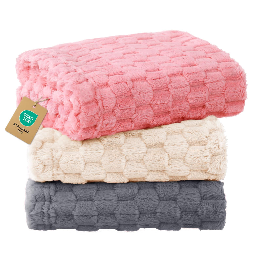Luciphia manta lujo 3D jacquard tortuga dorada, comodidad suave para siestas de tu mascota.