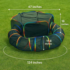 LUCKITTY Catio 2-en-1: sistema completo para aventuras al aire libre.