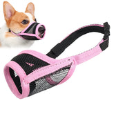 LUCKYPAW bozal de malla para perros pequeños, cómodo y seguro para paseos