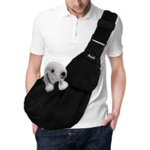 Lukovee portador de mascotas con correa acolchada para mayor comodidad.