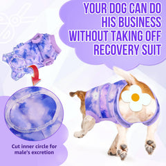 Lukovee Recovery Suit ofrece espacio abdominal para uso práctico.