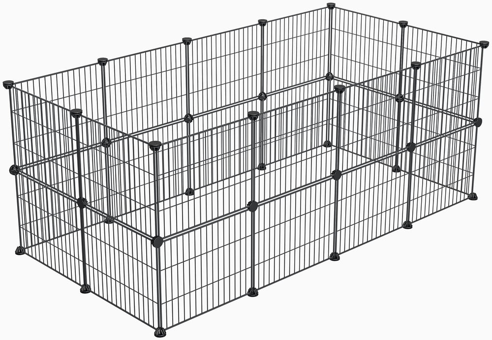 Jaula LURIVA para animales pequeños con marco de metal resistente para uso interior