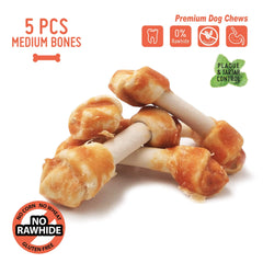Ingredientes reales de LuvChew: pollo, patata, zanahoria y perejil.