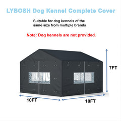 LYBOSH ventana PVC lateral 10x10- interacción sin quitar la funda