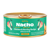 Made by Nacho: lata de gato pollo y arenque paté suave