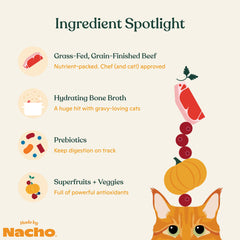 Made by Nacho: prebióticos para apoyo digestivo del gato