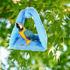 Magnoloran hamaca para aves colgante facilita descanso y observación