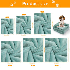 Maidewow manta sofá impermeable verde, protege muebles frente a derrames.