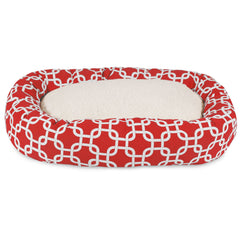 Majestic Pet, borde central sherpa de lujo para confort.