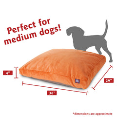 Cama Majestic Pet rectangular con base estable para jaula