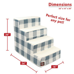 Majestic Pet diseño ergonómico de escalones para movilidad suave.