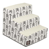 Majestic Pet escalera 3 pasos con forro Sherpa para mayor comodidad