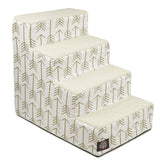 Majestic Pet escaleras 4 pasos con sherpa suave, ideal para subir a la cama
