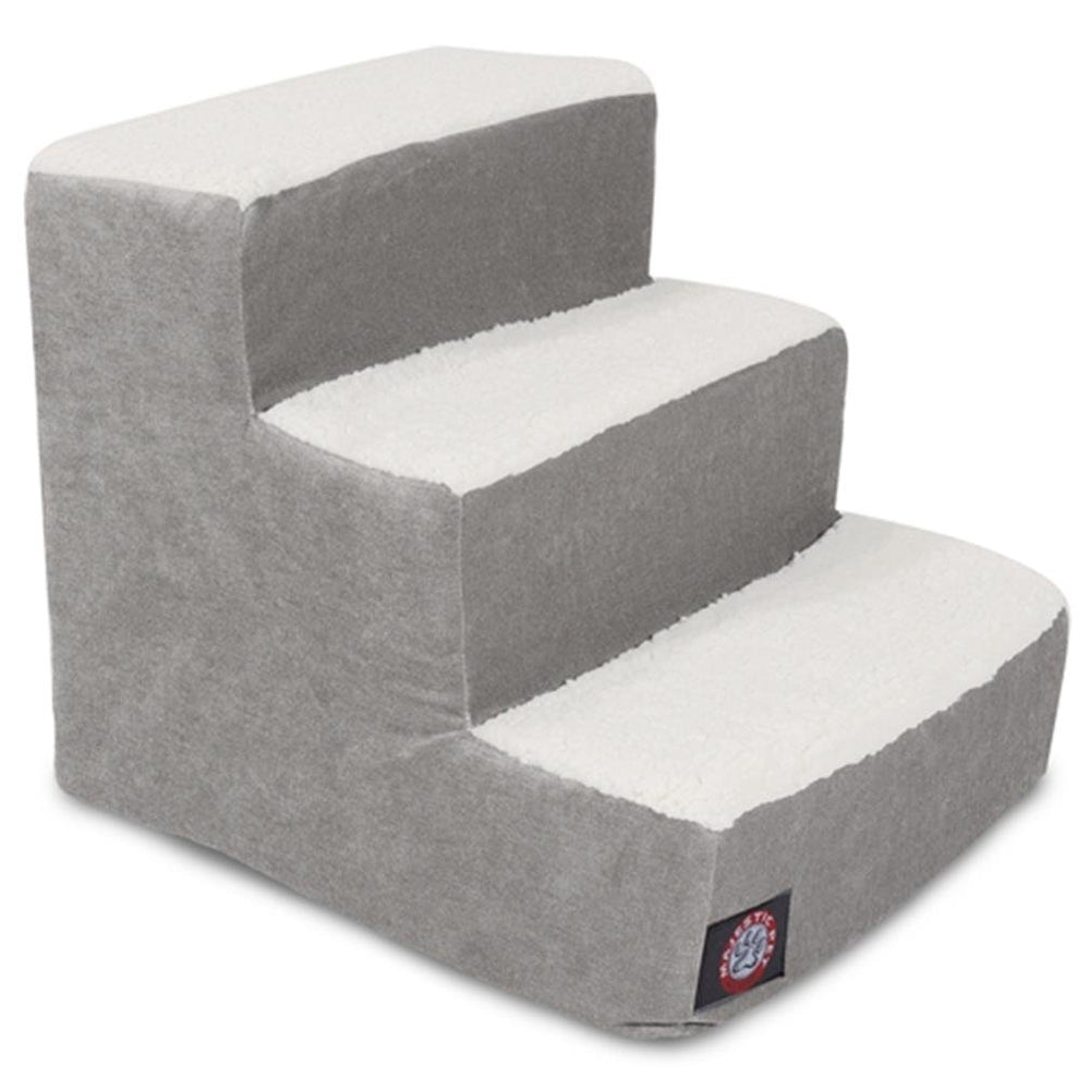 Majestic Pet escalones 3 pasos para subir a cama o sofá con facilidad.