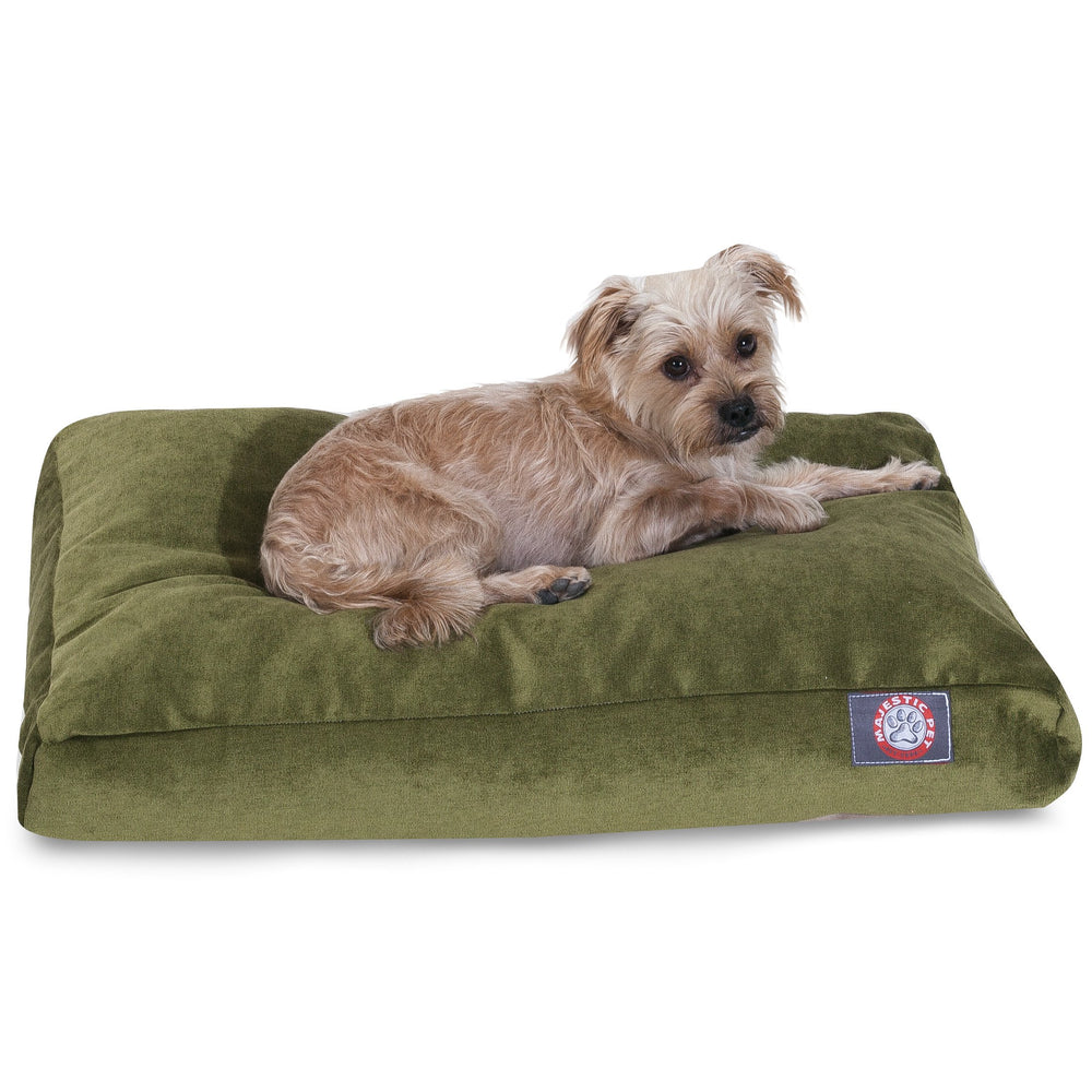 Cama Majestic Pet Villa para perros, superficie lavable y comodidad superior.