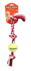 Mammoth Flossy Chews: pelota de tenis incluida para lanzamiento y búsqueda