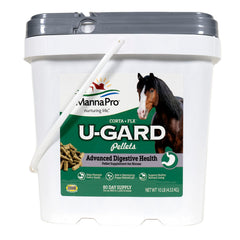 Manna Pro Corta-Flx U-Gard Pellets, bolsa de 10 libras para uso diario en caballos.