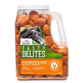 Golosinas Manna Pro Delicias con sabor zanahoria, trozos pequeños para entrenamiento