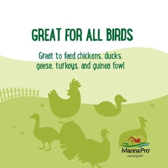 Manna Pro verduras reales para aves, nutrición diaria en su dieta.
