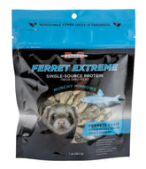 Marshall Ferret Extreme: pececillos deshidratados, snack proteico para premiar a hurones.
