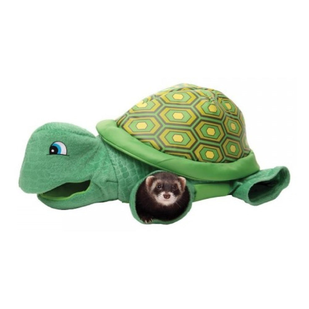 Marshall Pet Turtle Tunnel: tortuga verde en vista frontal para juego activo.