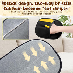 Guantes suaves de marveher, masaje amable durante el grooming de mascotas.