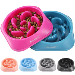 MateeyLife dos-comederos-lentos muestra el juego de rompecabezas para comer despacio.