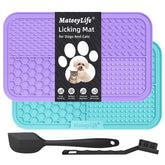 MateeyLife tapete lamido grande para perros con ventosas, retrasa la ingesta.