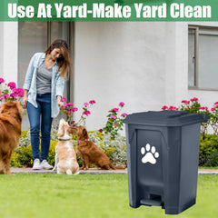 mayayaday capacidad-desechos-20litros ideal para una semana de residuos caninos