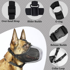 Mayerzon bozal entrenamiento suave para perros, ideal para habituación segura