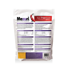 Mazuri Koi Premium Food Medium: bolita 6-12 pulgadas, apoyo al crecimiento continuo.