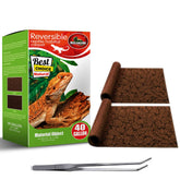 MCLANZOO alfombra-terario, base suave para reptiles y fácil de limpiar.