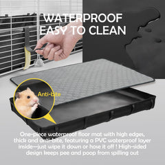 MEEXPAWS pee-pad-lavable mantiene patas limpias y reduce olores en casa.