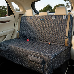 Meginc cubre asiento trasero impermeable para perros, protege tapicería y evita manchas.